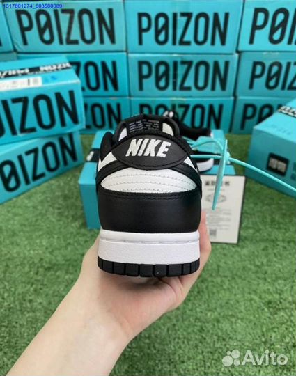 Кроссовки Nike dunk low panda оригинал Poizon