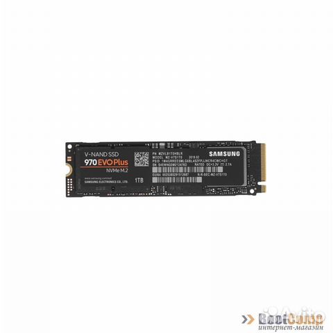 Жесткий диск SSD M.2 1Tb Samsung 970 EVO Plus MZ-V