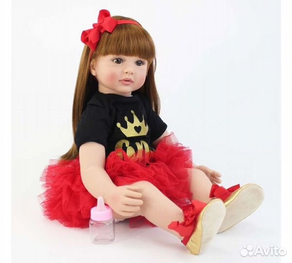 Кукла реборн Диана, 56 см