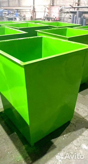 Мусорный контейнер 0.75 м3. Арт 4075