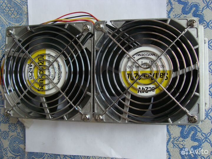 Вентиляторы на 12 и 24 Вольта