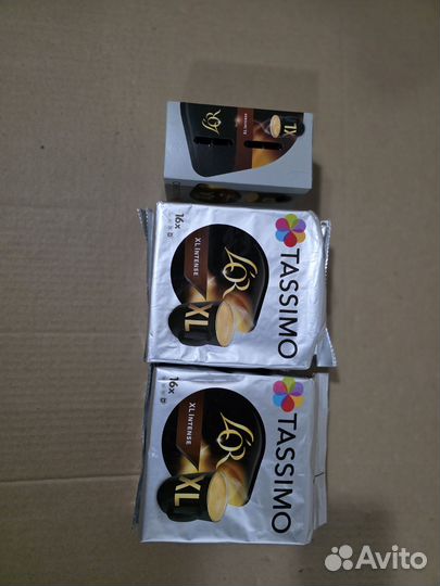 Кофе капсульный Tassimo L'OR Xl Intense, Tassimo