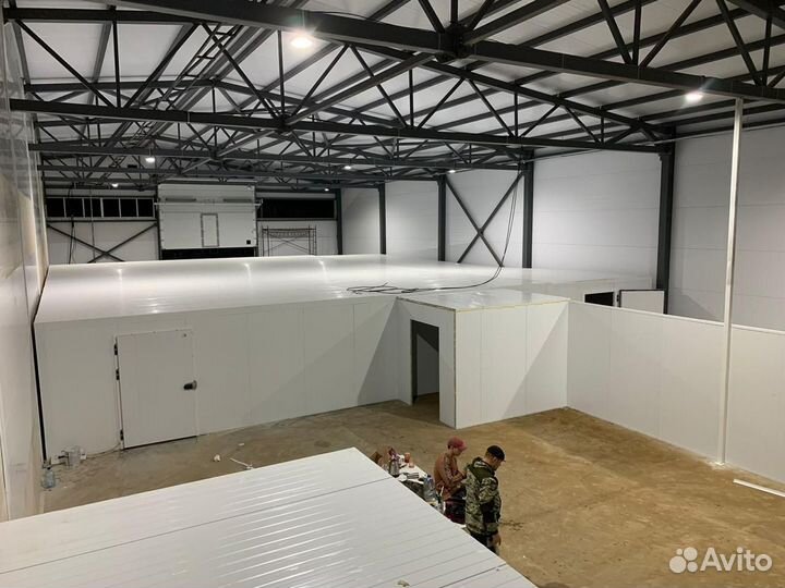 Монтаж сэндвич панелей