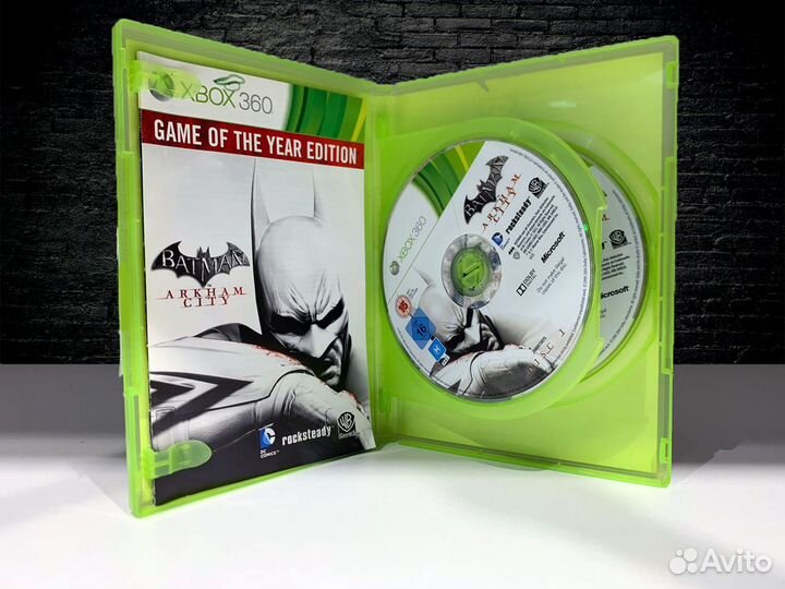 Batman Arkham city goty для Xbox 360