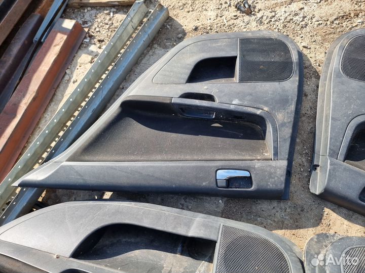 Обшивки карты дверей lancer X лансер 10 х тряпка