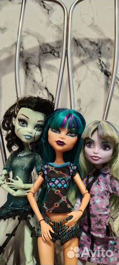 Лот из 3-х кукол Монстер хай на брони до 3 октября