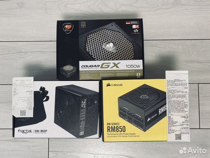 Блоки питания на гарантии 850-1050ватт