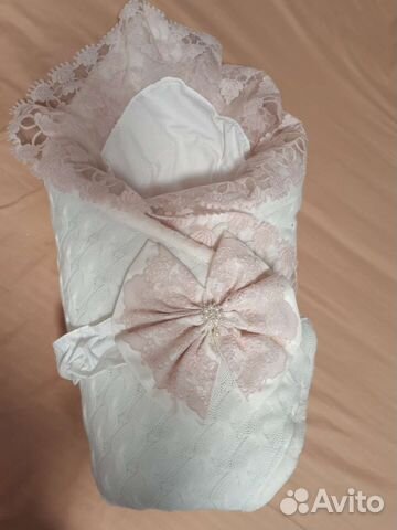 Конверт на выписку для девочки зима