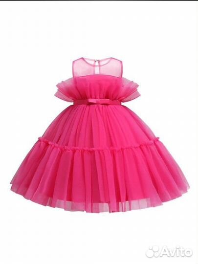 Платье для девочки 86-92