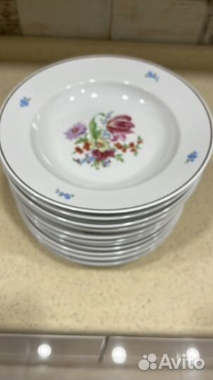 Тарелка фабрика дулево