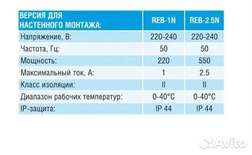 Электронный регулятор скорости Reb-1NE (плавный)