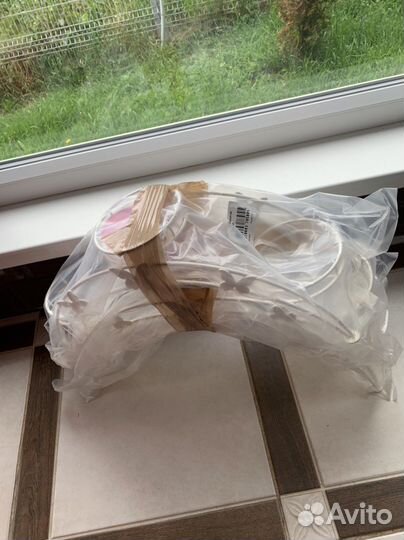 Подставка стойка для цветов металлическая