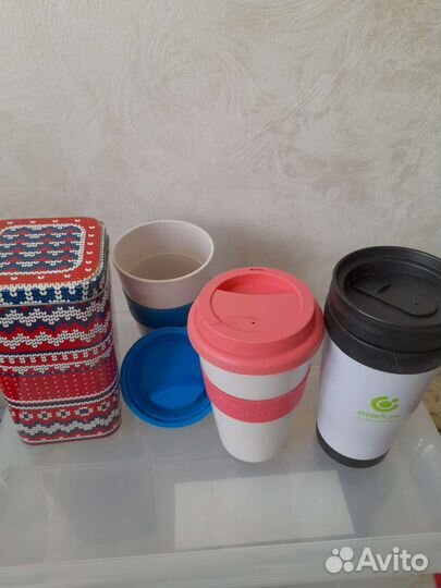 Колба стекло термос, термокружка, банка жестяная