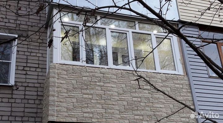 Пластиковые балконы собственное производств