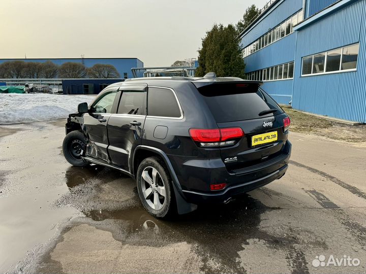 Jeep Grand Cherokee 3.0 AT, 2014, битый, 263 000 км