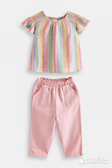 Летний комплект футболка и штаны next 110 116