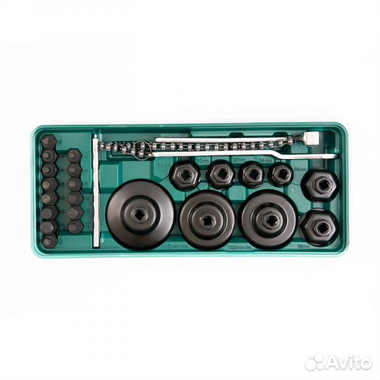 Съёмник масляных фильтров 25пр в ложементе