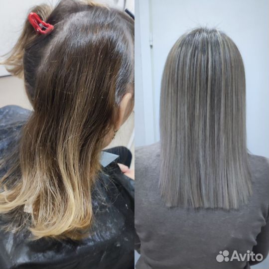 Все виды окрашивания, мелирование, кератин ботокс