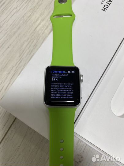 Часы apple watch 3 38 mm