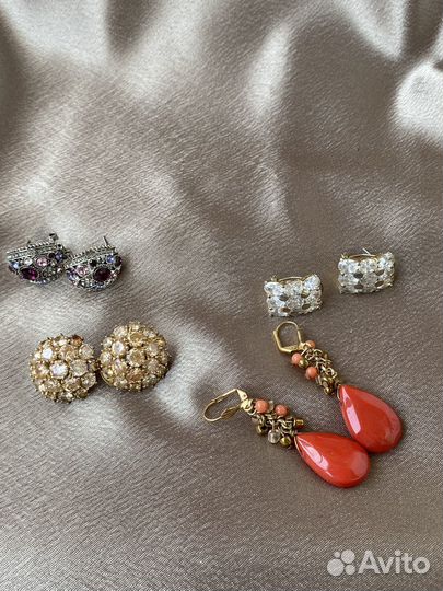 Винтажные серьги США