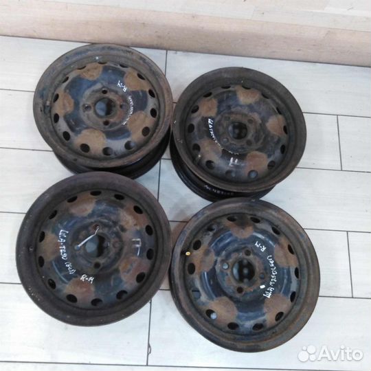 Диск штампованный R14 chevrolet aveo t250
