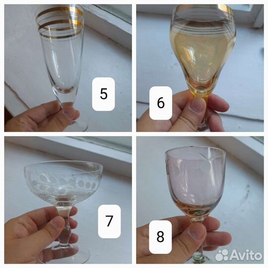 Посуда и бокалы СССР