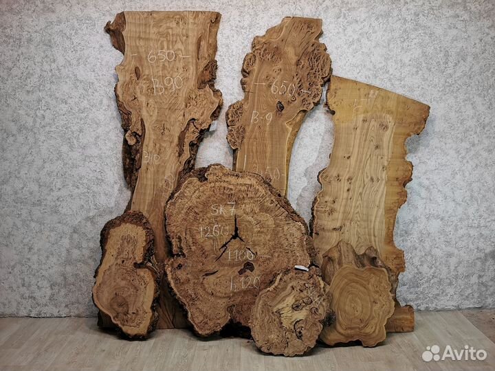 Слэбы из дерева