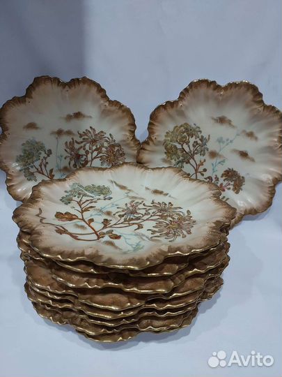 Антикварные тарелки Limoges