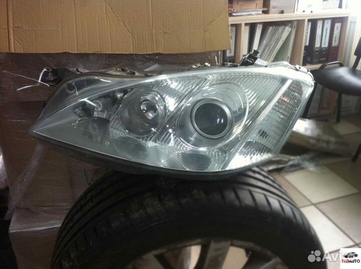 Фара левая, Mercedes S W221 2007