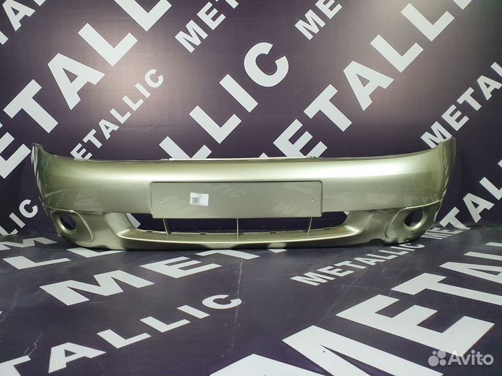 Бампер на Калина 1 / передний крашен. желтый