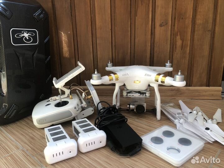 Квадрокоптер dji phantom 3 pro 4k