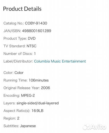 Pixies - Live AT The Paradise In Boston DVD Japan