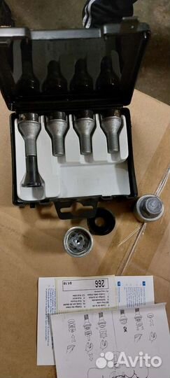 Секретные болты(секретки) на Fiat Doblo