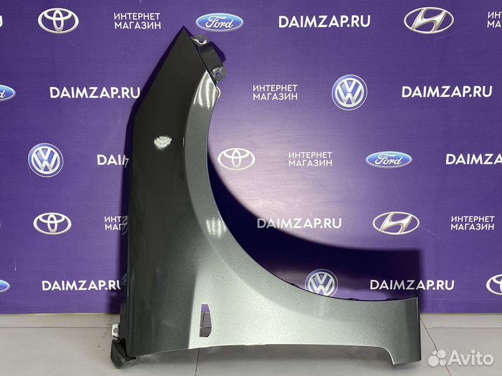 Крыло Hyundai Solaris правое Серый