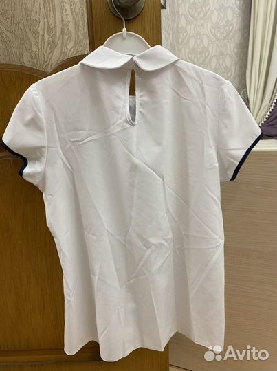 Блузка для девочки школьная