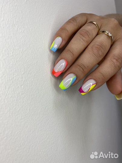 Маникюр гель лак
