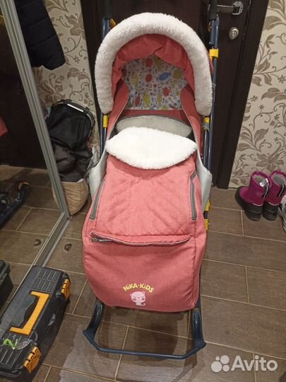 Санки-коляска Ника 7-3