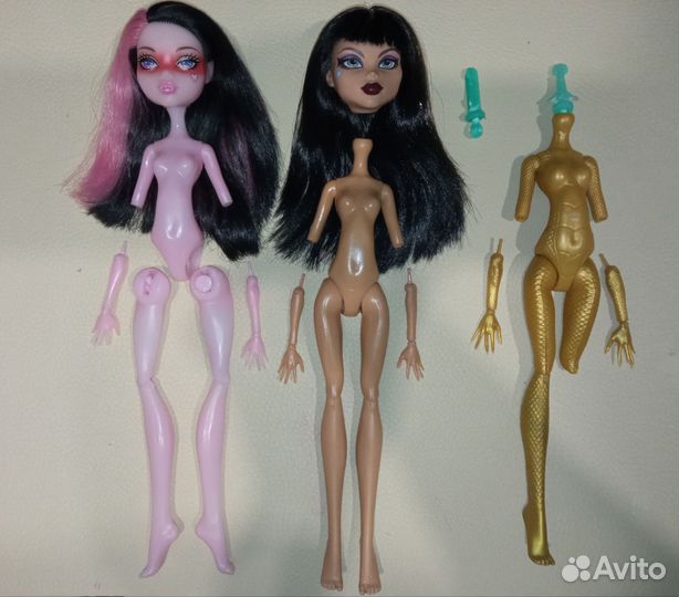 Куклы Монстер Хай нюд запчасти