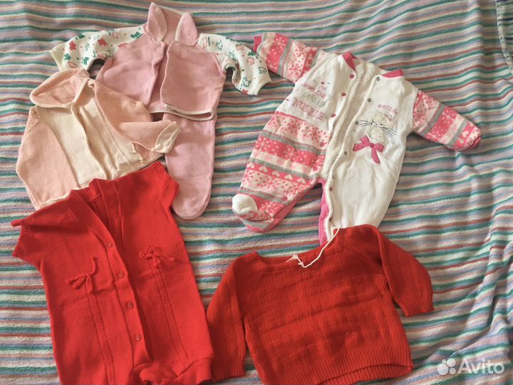 Детская одежда для девочек пакетом