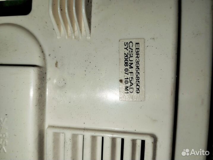 Модуль управления стиральной машины lg F1406tdsr6