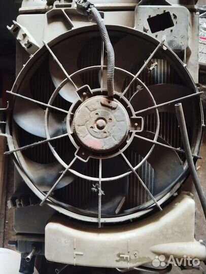 Кассета радиаторов hyundai solaris