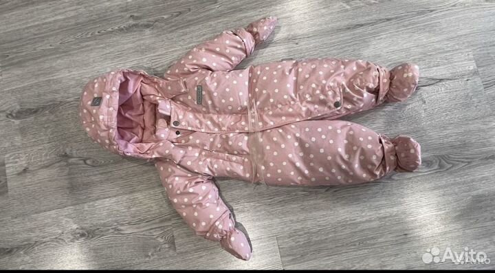 Зимний комбинезон для девочки 68-74 crockid