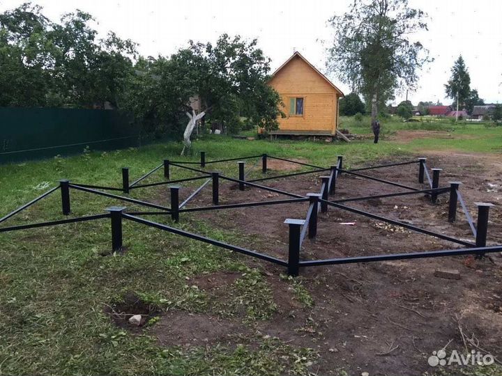 Винтовые сваи Монтаж винтовых свай