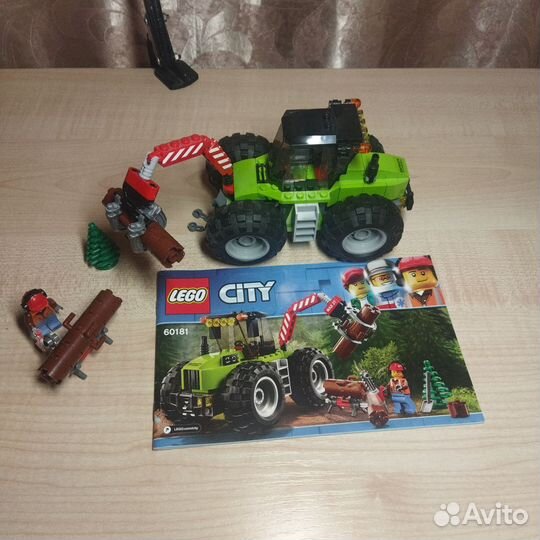 Lego City трактор
