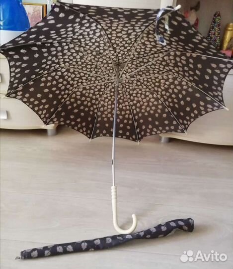 Зонт-трость винтаж СССР 2 штуки разные отл. сост