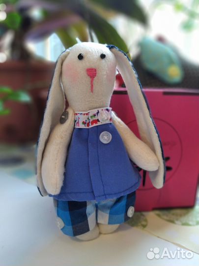 Мягкая игрушка зайчик