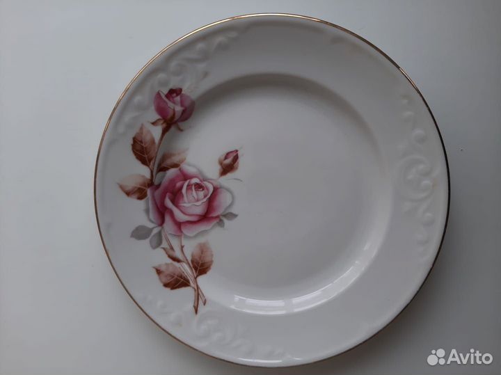 Тарелки фарфоровые винтажные тфз, пфз