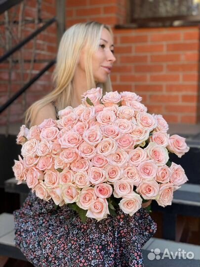 Шикарный букет роз