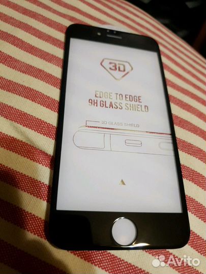 Защитное 3d стекло на iPhone 6s