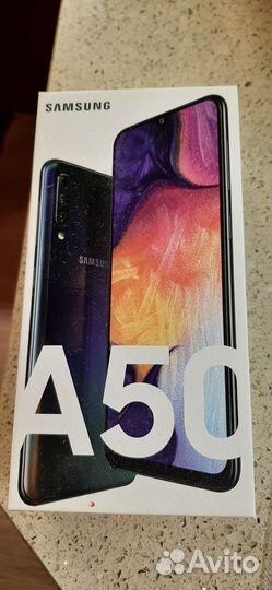 Коробка от телефона samsung A 50